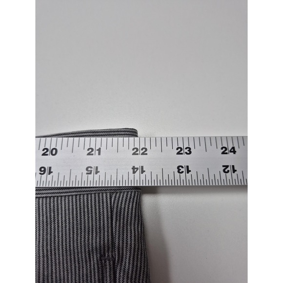 Asher Reserve Dress Pants Mens 44x36 Gray Wool Cotton Pleated Straight USA NWT - Picture 7 of 11